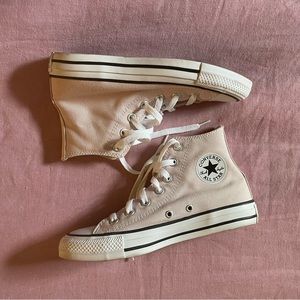 Light Pink Converse Hightops